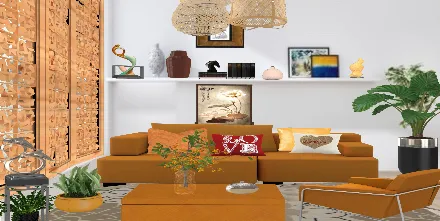 Orange room 