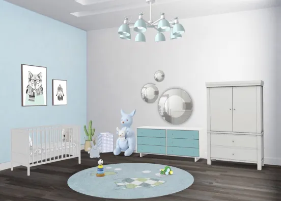 Baby room 🤍 Design Rendering