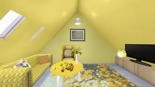 Cute Yellow Room