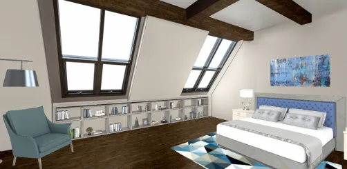 Chambre  bleu