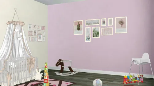 Chambre bébé fille 