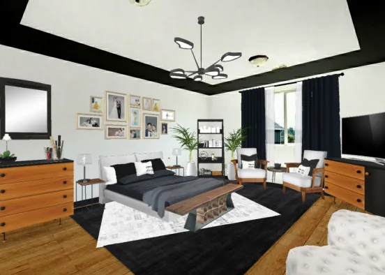 Main bedroom Design Rendering