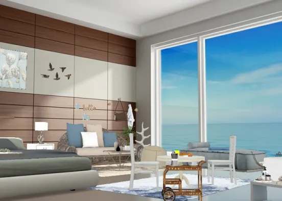 relax over the sea 😉 Design Rendering