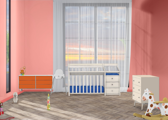 Baby  room  Design Rendering