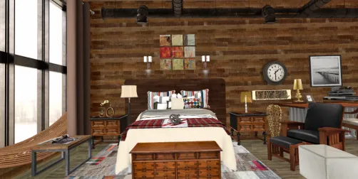 Southwestern desigh / bedroom