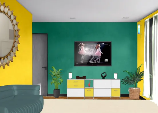 # Living room  Design Rendering