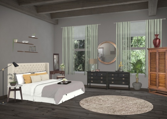 bedroom Design Rendering