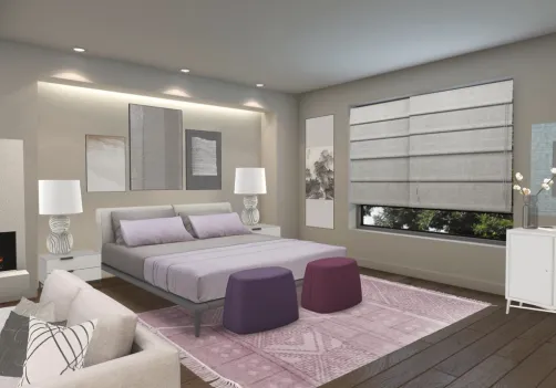 grey motel room