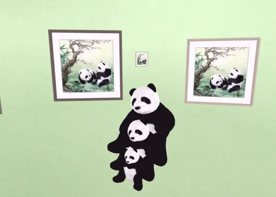 panda museum  Design Rendering
