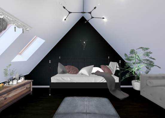 Dream Home Guest Bedroom Design Rendering