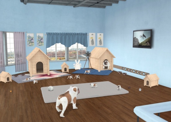 puppy room 🐶  Design Rendering