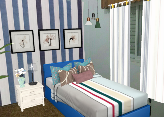 'Dormitorio 2 Design Rendering