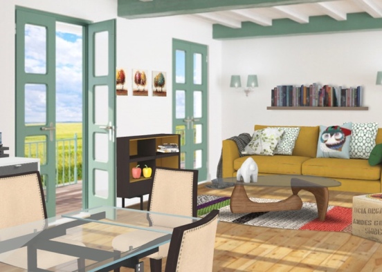 Color on the Countryside  Design Rendering