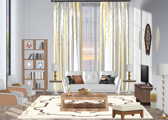Living room 🌹 Design Rendering