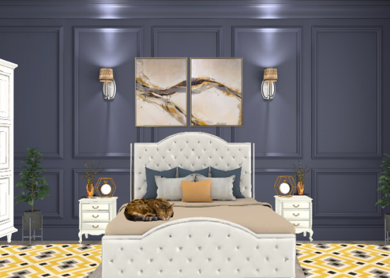 •• Master Bedroom •• Design Rendering