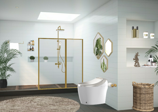 •• Gold Bath •• Design Rendering