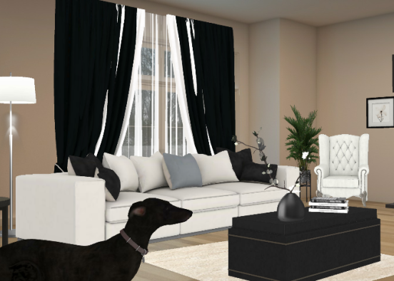 •• Living Room •• Design Rendering