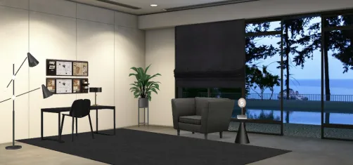 •• Dark Office ••