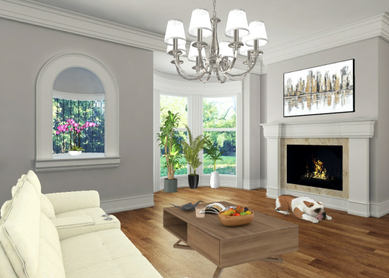 Comfort  at home Design Rendering