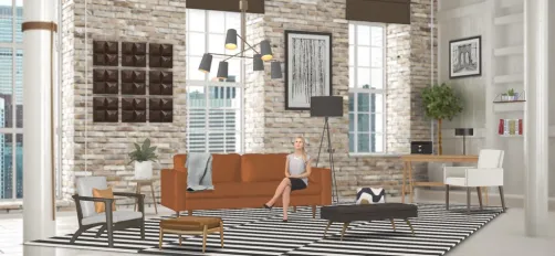living Room office
