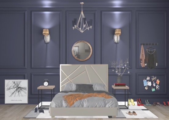 Dormitorio Matrimonio 💍 Design Rendering