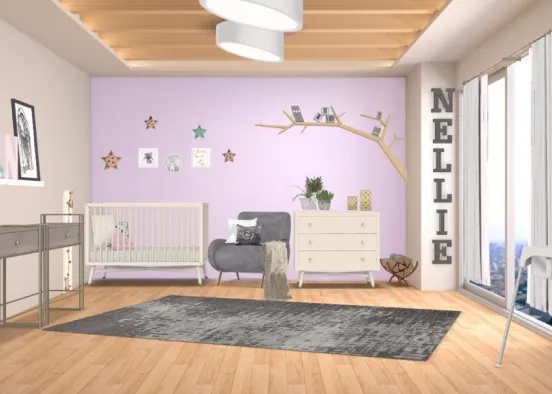 nellies baby room  Design Rendering