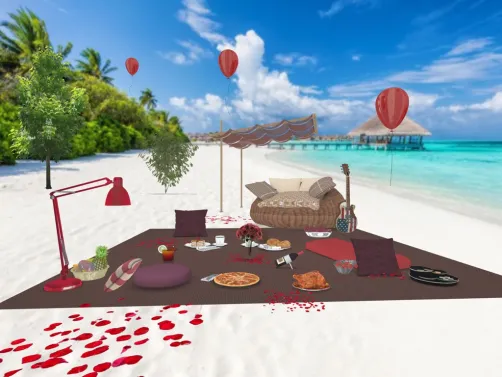 Beach picnic (SANA KAZMI was the inspiration!)