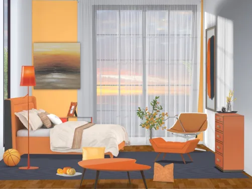 Warm Summer Room for Contest