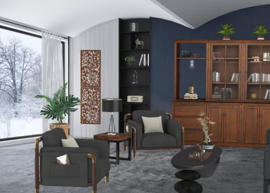 Living rooms Design Rendering
