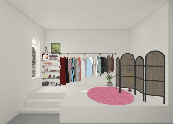 designers closet Design Rendering