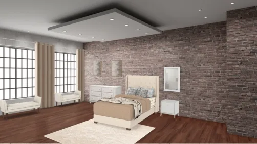 Cream Bedroom