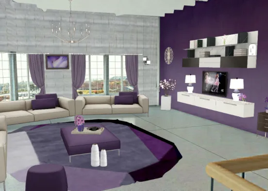Do you love purple? 💜💜 Design Rendering