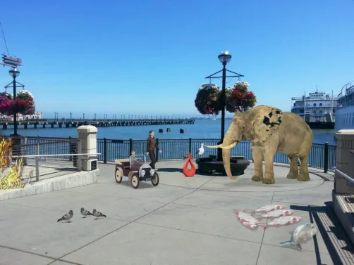 day on the pier