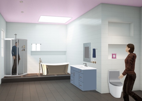 snazzy bathroom 2020 Design Rendering