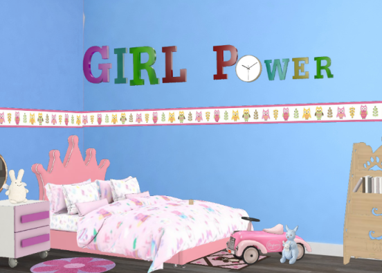 Girl power Design Rendering