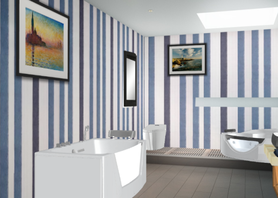Dream bathroom Design Rendering