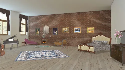 veeery old bedroom 