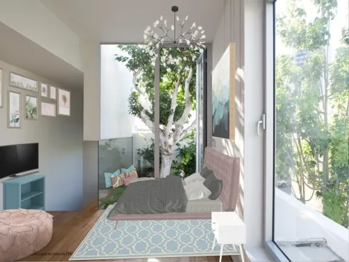 Modern Cozy Women bedroom