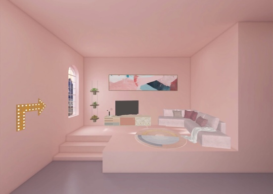 hang out room💕 Design Rendering