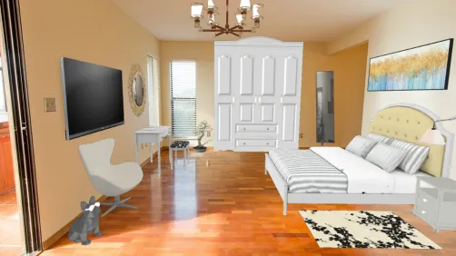 Dormitorio de Moni