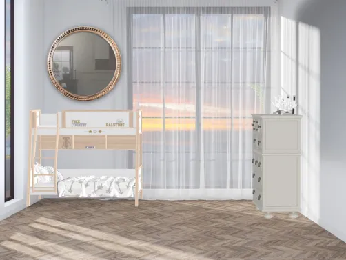 Twin Girl Bedroom!