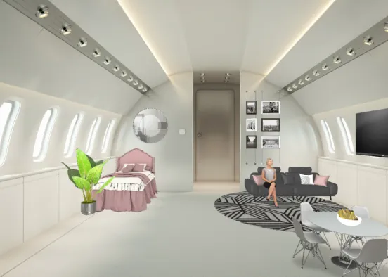 private jet for one Design Rendering