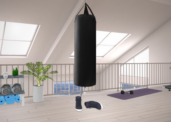 New Years Resoultion....Go to the Gym  Design Rendering