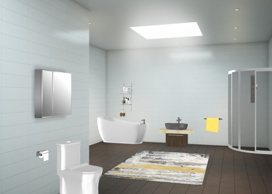 cuarto de baño Design Rendering