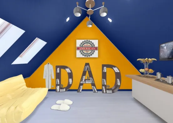dads retreat  Design Rendering