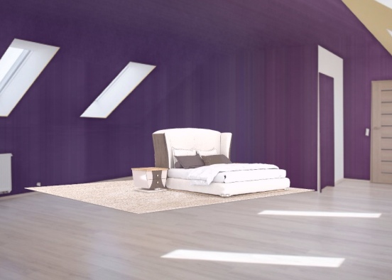 Violet room Design Rendering