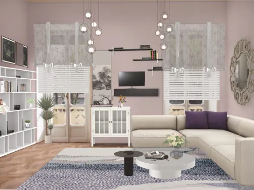 Salón color pastel