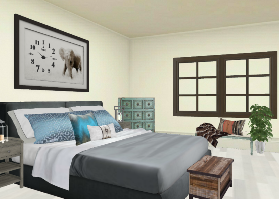 Mill Pointe Bedroom Design Rendering