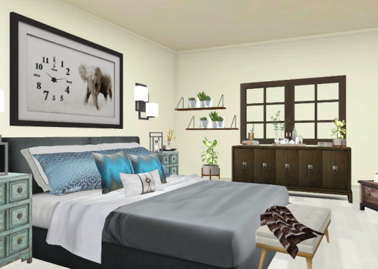 Mill Pointe Bedroom Design Rendering