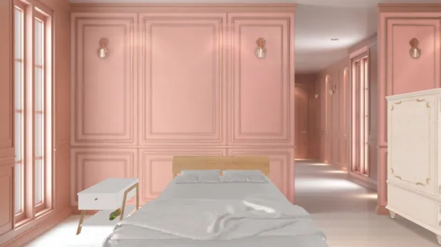 quarto rosa muito ff 